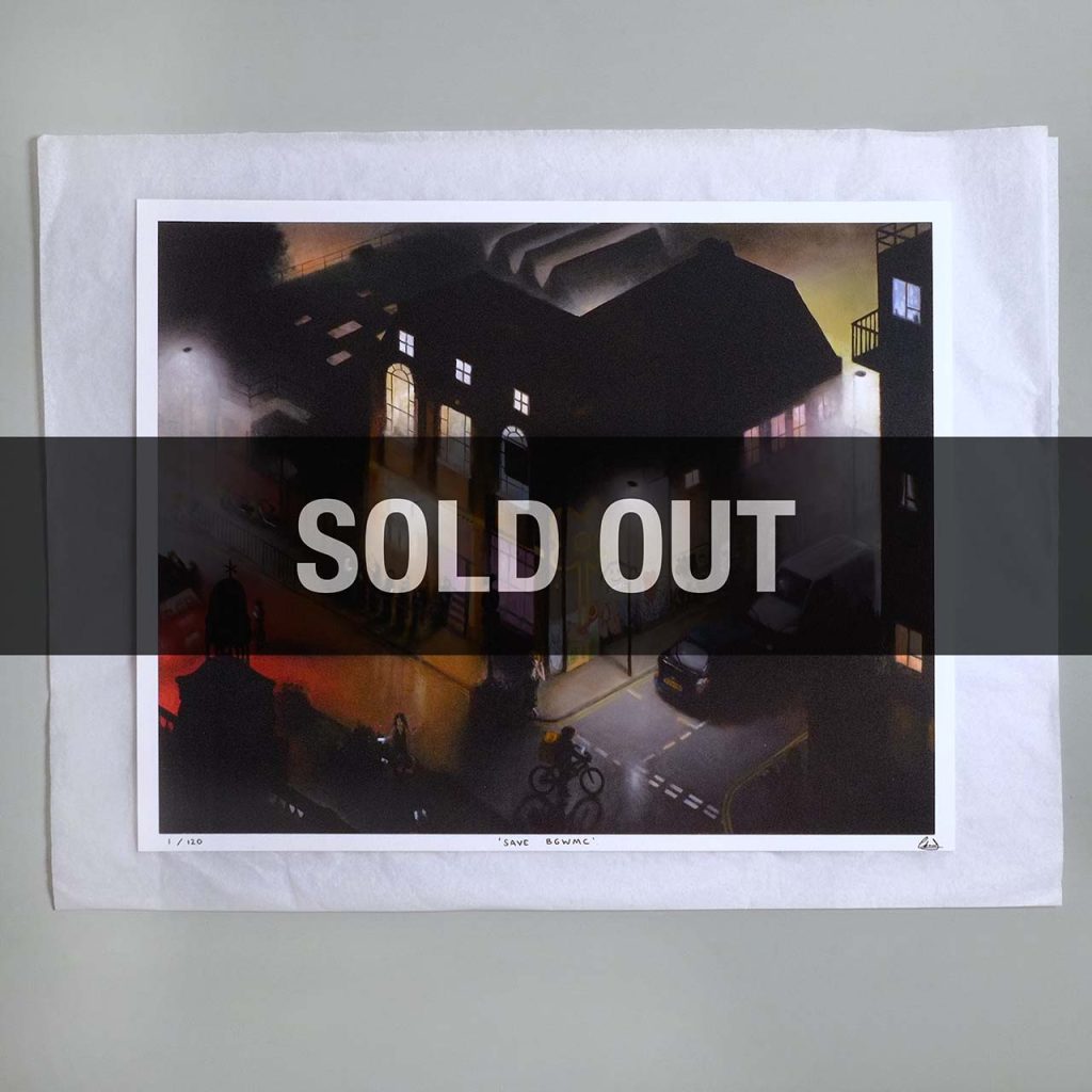 SOLD OUT - SAVE BGWMC - Limited Edition Print
