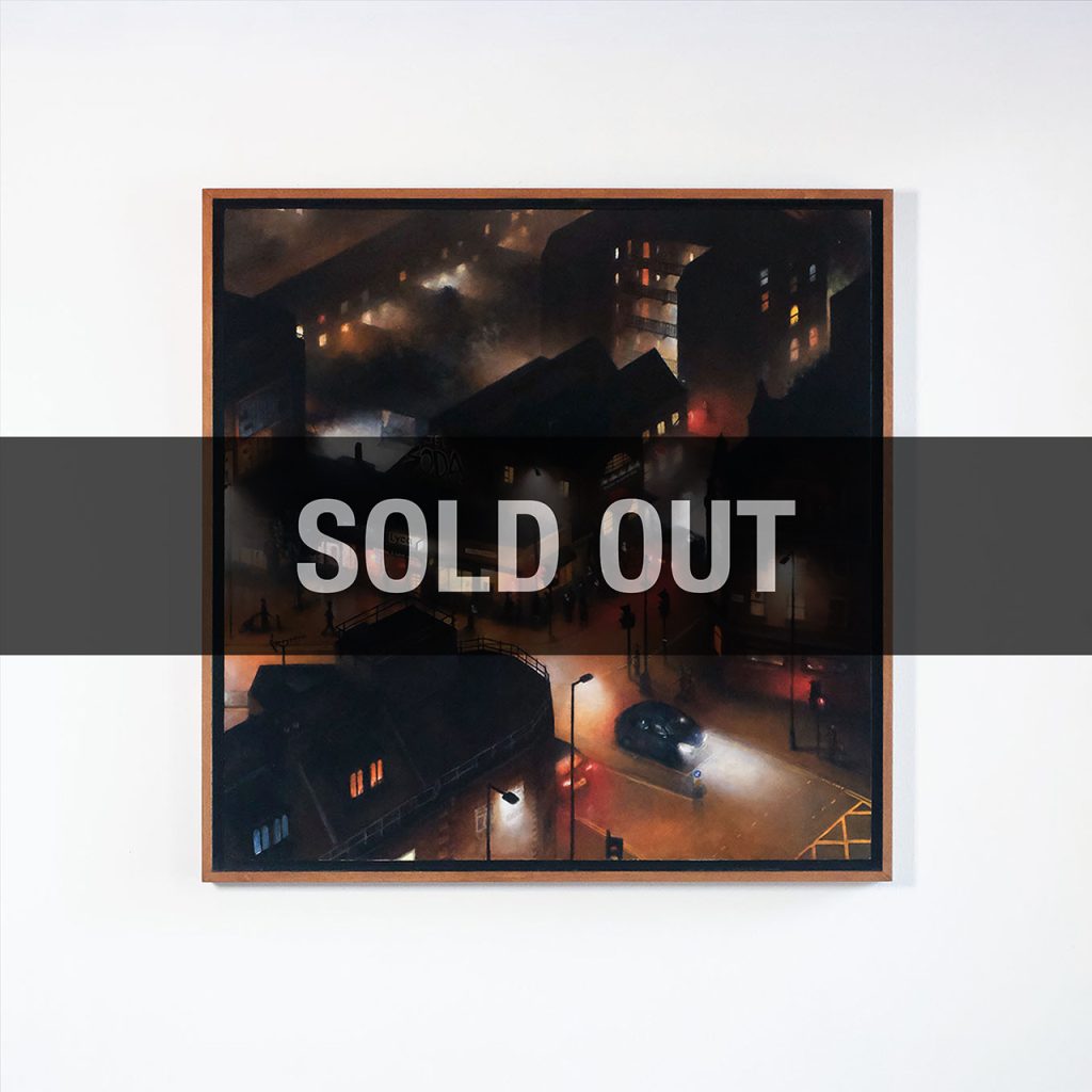 SOLD - IF YOU MAKE NOISE OUTSIDE, MOTH CLUB WON'T BE ABLE TO MAKE NOISE INSIDE - ORIGINAL